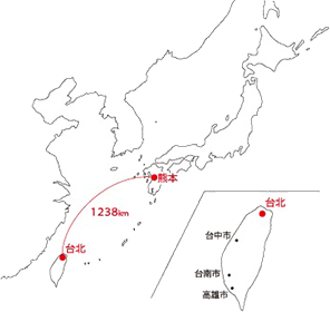 台北駐在員事務所マップ